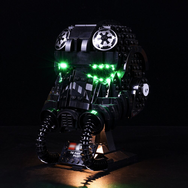 Lego TIE Fighter Pilot Helmet 75274 Light Kit